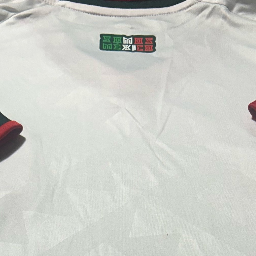 ADIDAS MEXICO National Team Men's White JERSEY Sz M,L,XL, or XXL New w tags - Picture 6 of 6